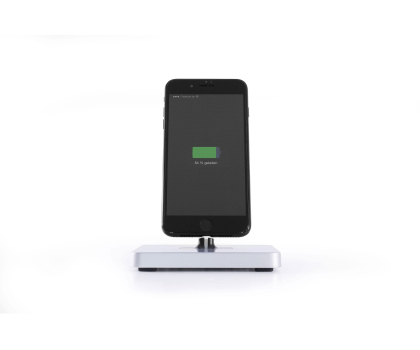 Uchwyt do telefonów KMP Stojak KMP do iPhone czarny #